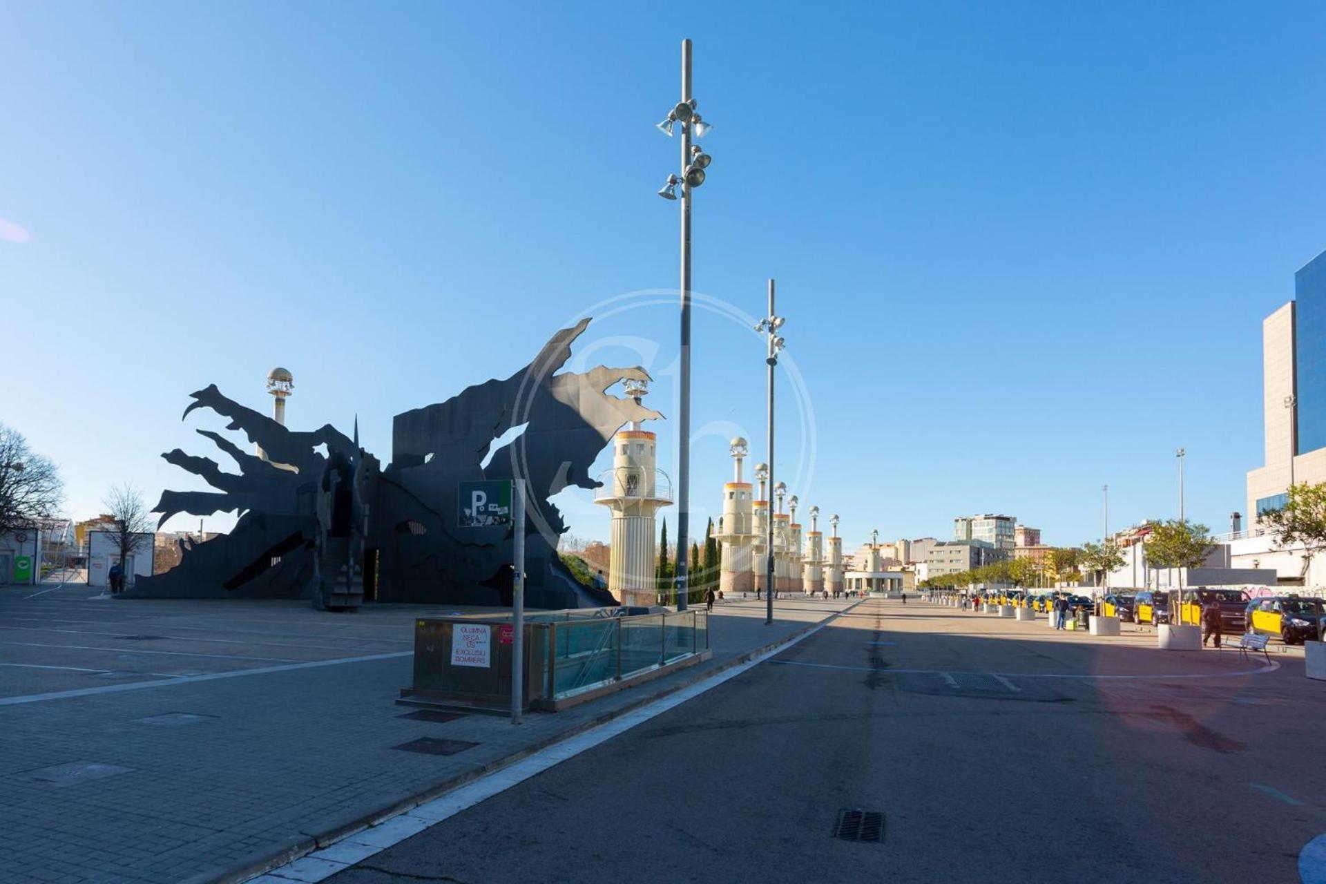 Practico Apartamento Cerca De Estacion De Sants Barcelona Zewnętrze zdjęcie